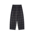 TGNS Vintage Abraded Plaid Wide Leg Pants