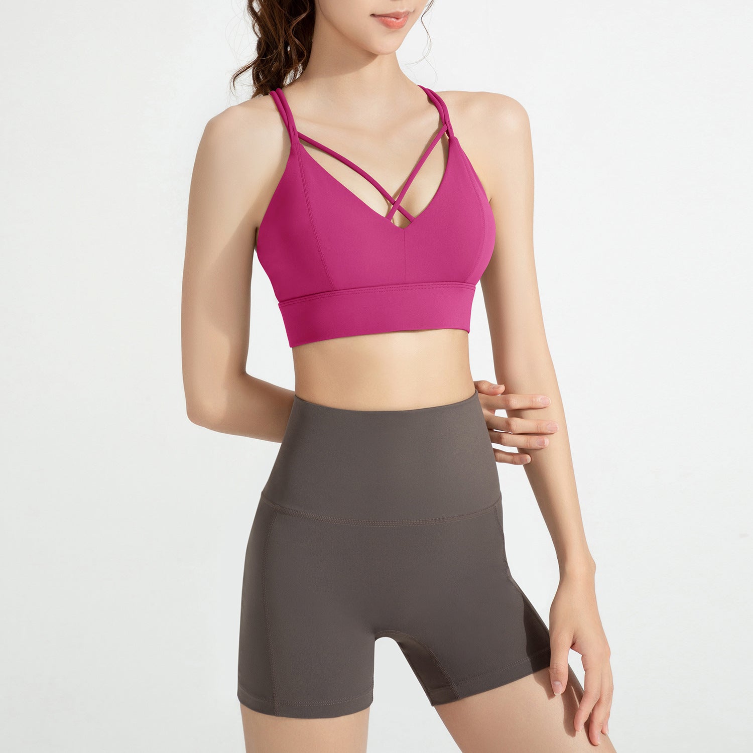 Athena Lulu Gather Yoga Bra Tank Top