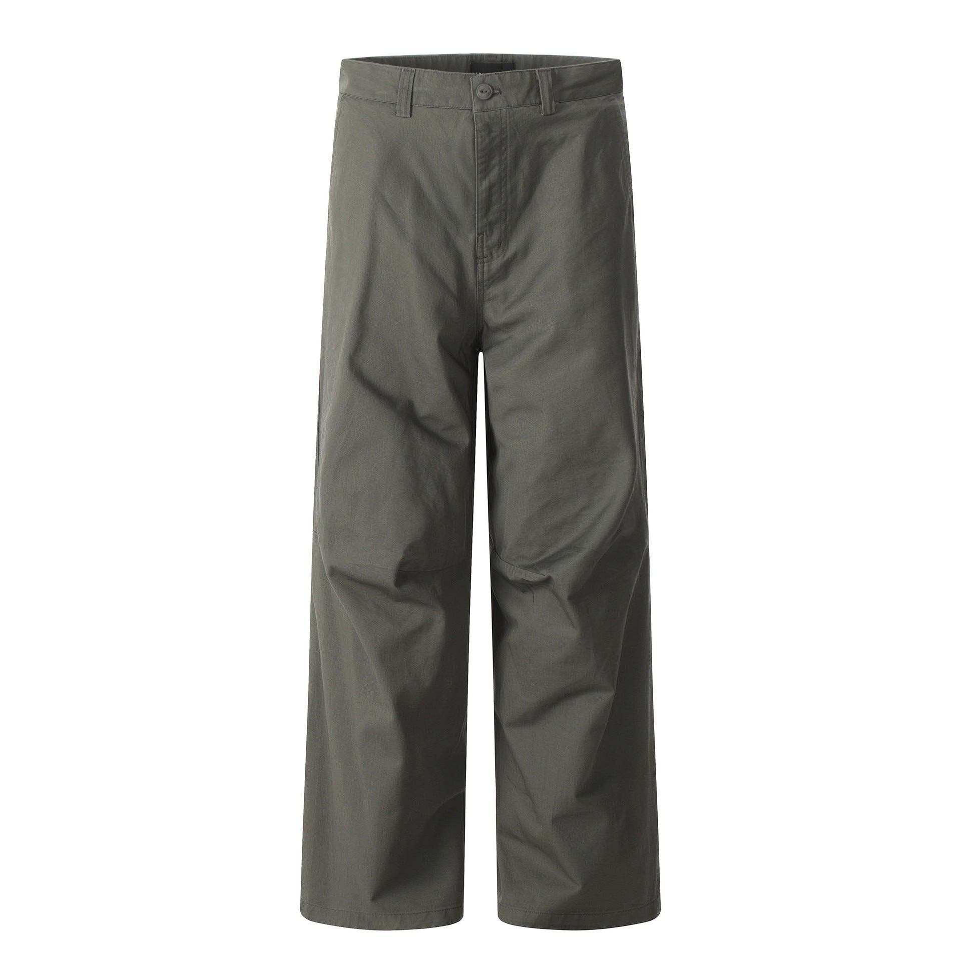 11KN  three-dimensional tailoring split pleated Pants