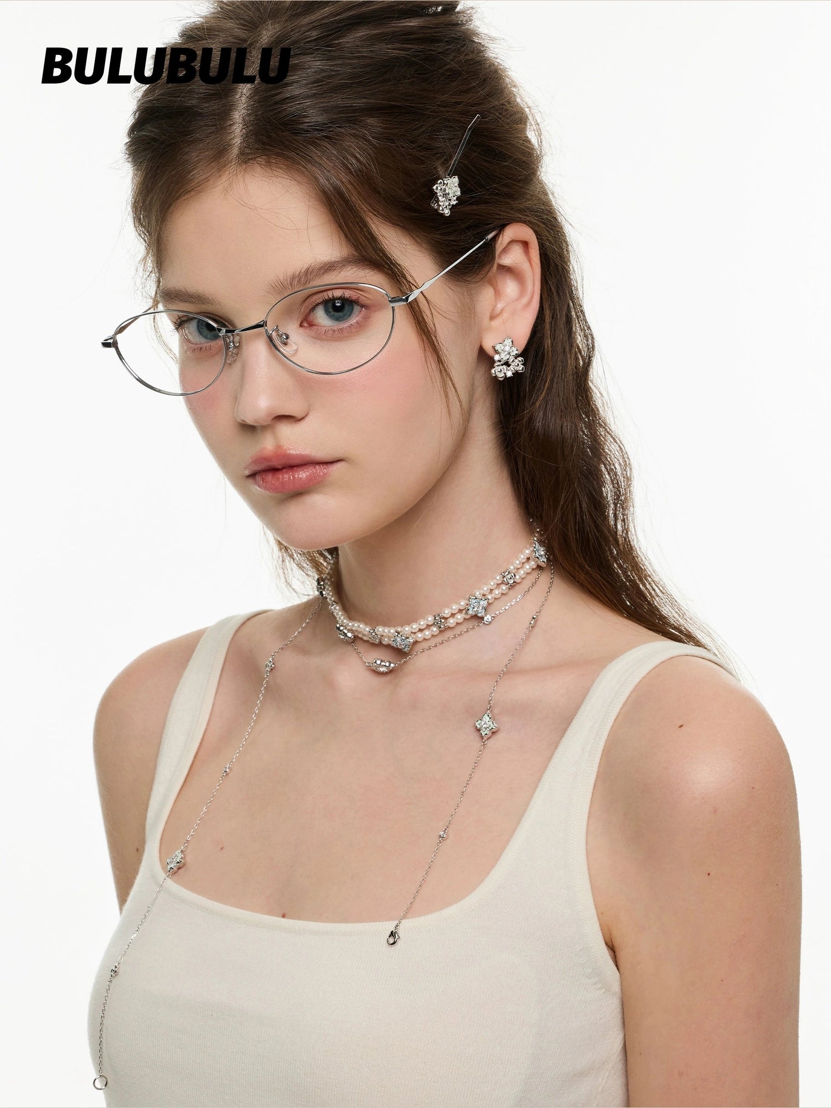 BULUBULU Stacked Decorative Clavicle Chain