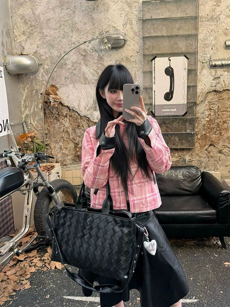 DM Tenacious Premium Vintage Woven Tote Shoulder Bag