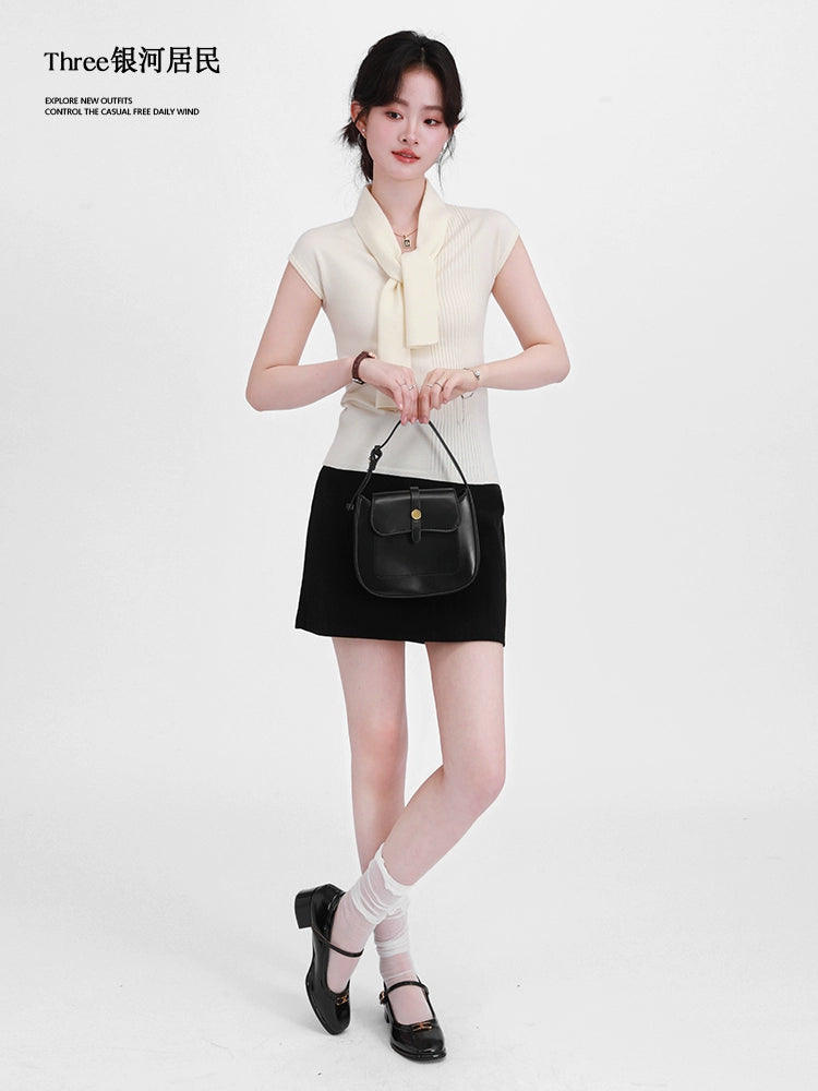 Three Korean High-waisted Slim Skirts