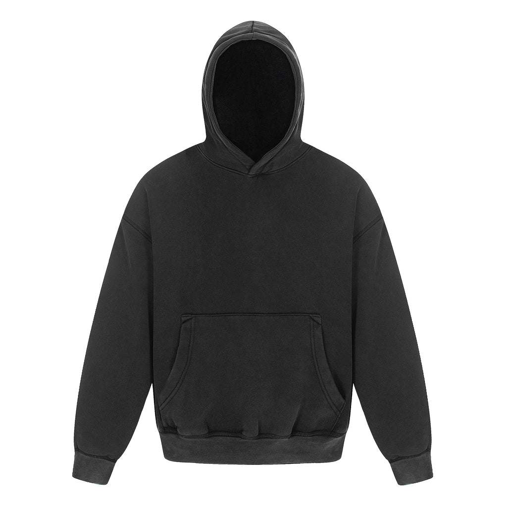 MMBBT Washed Old Fleece Heavy Hooded Sweater