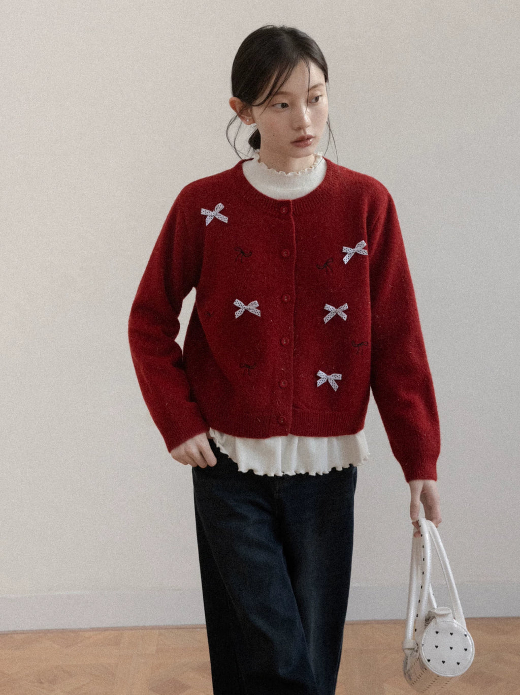 Cantonstory Knitted Cardigan Sweater