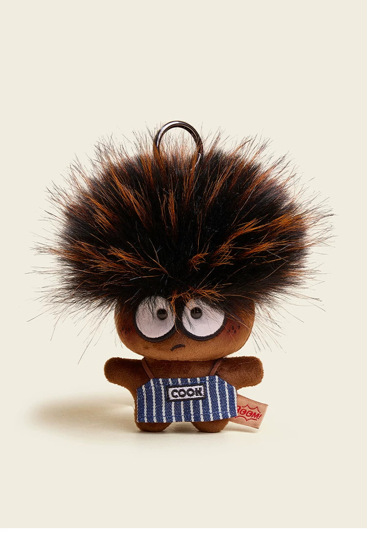 HAVEROSE Exploding Head Doll Pendant Plush Doll