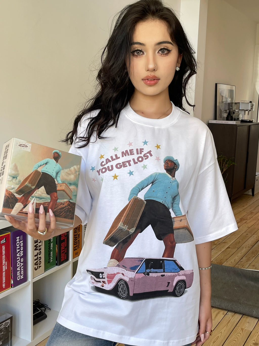 DKNT Hip Hop Portrait Casual Tee