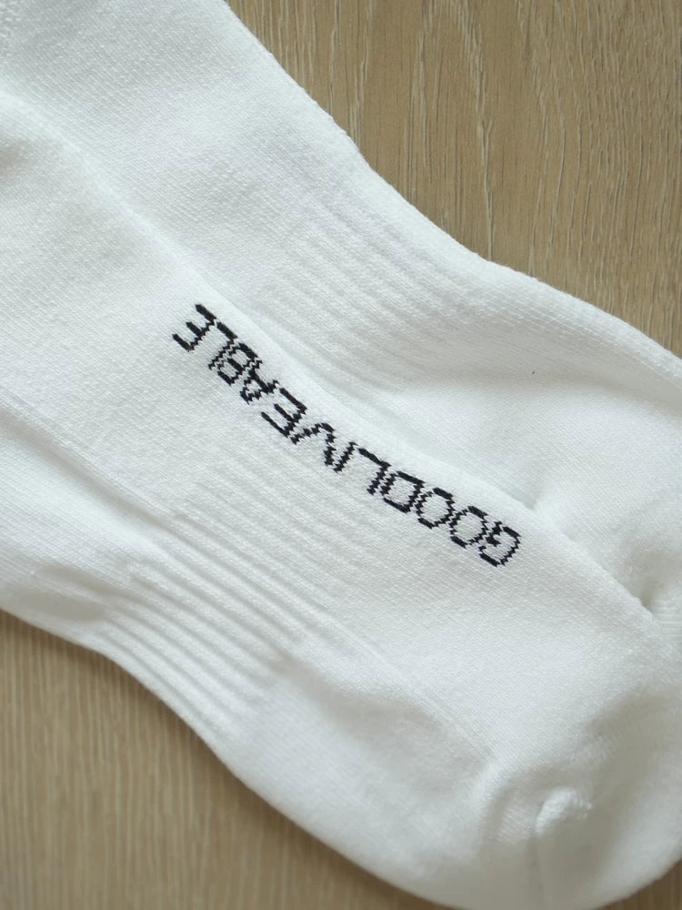 GOODLIVEABLE Jacquard Simple Medium Stockings