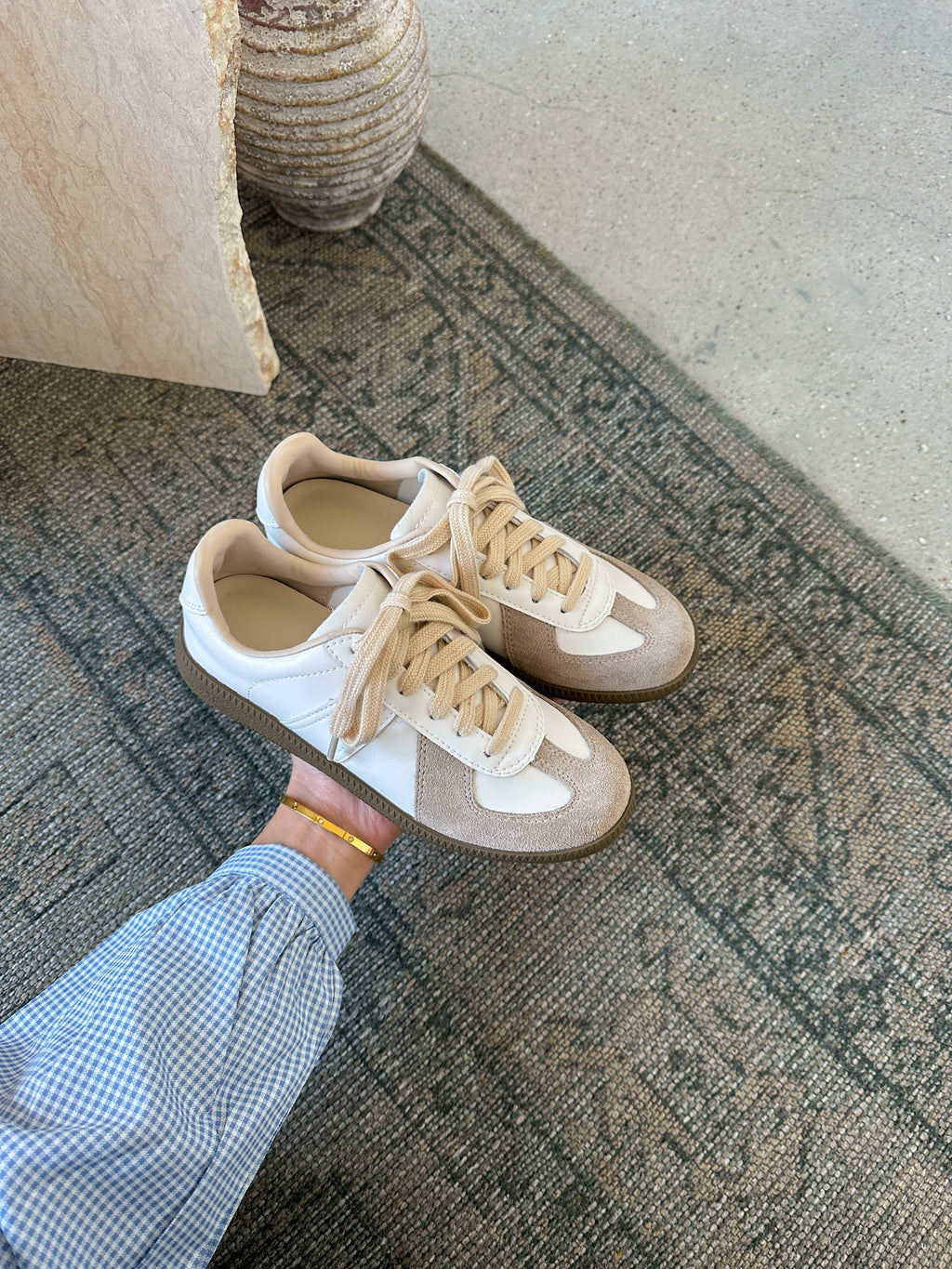 Lidaren Produced Vintage Inner Heightening Sneakers