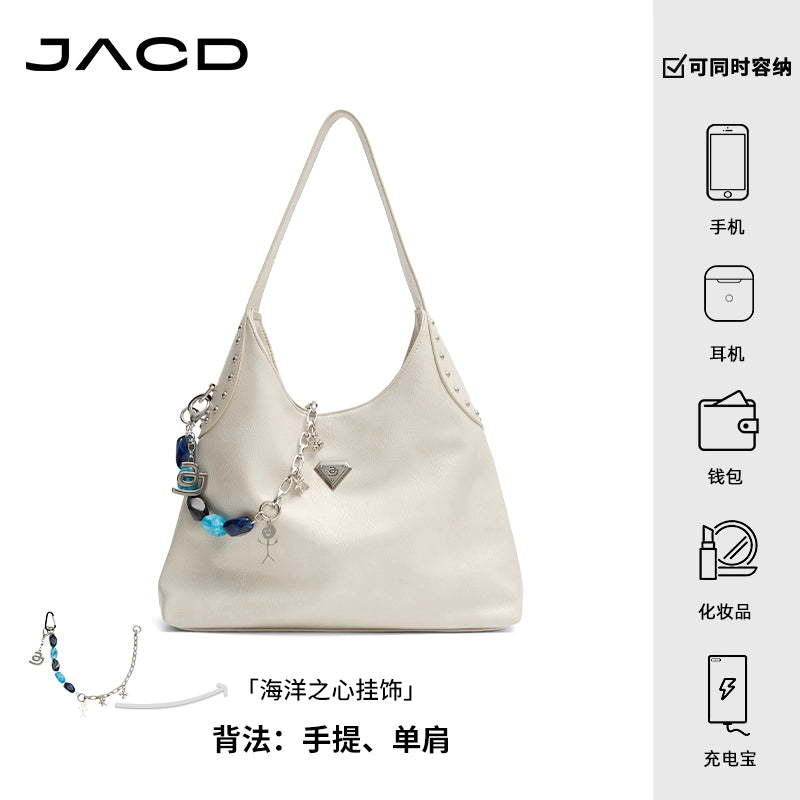 JACD Vintage Large Capacity Commuter Underarm Bag