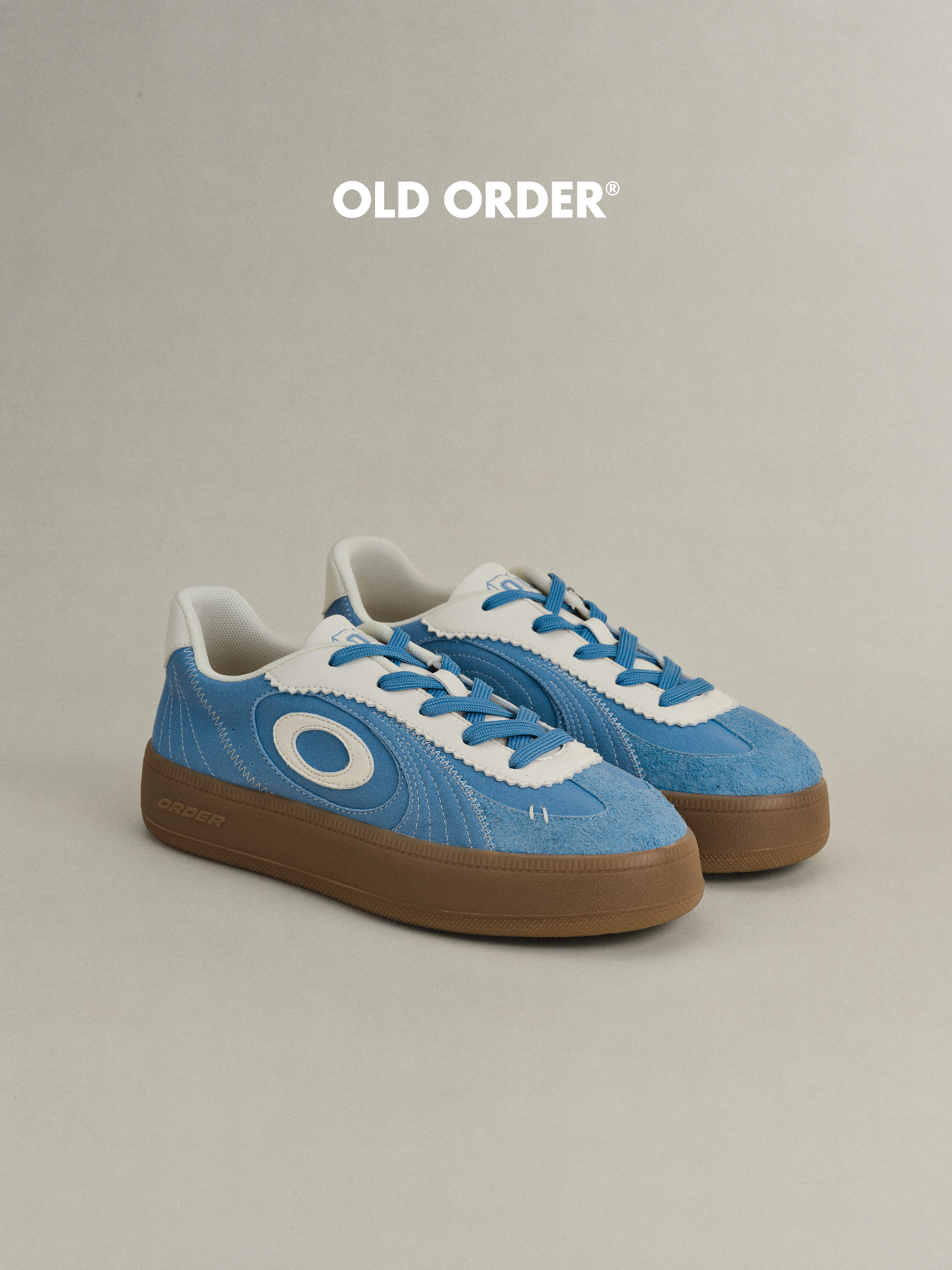 OLDORDER Thick-soled College Breathable Versatile Casual Shoes
