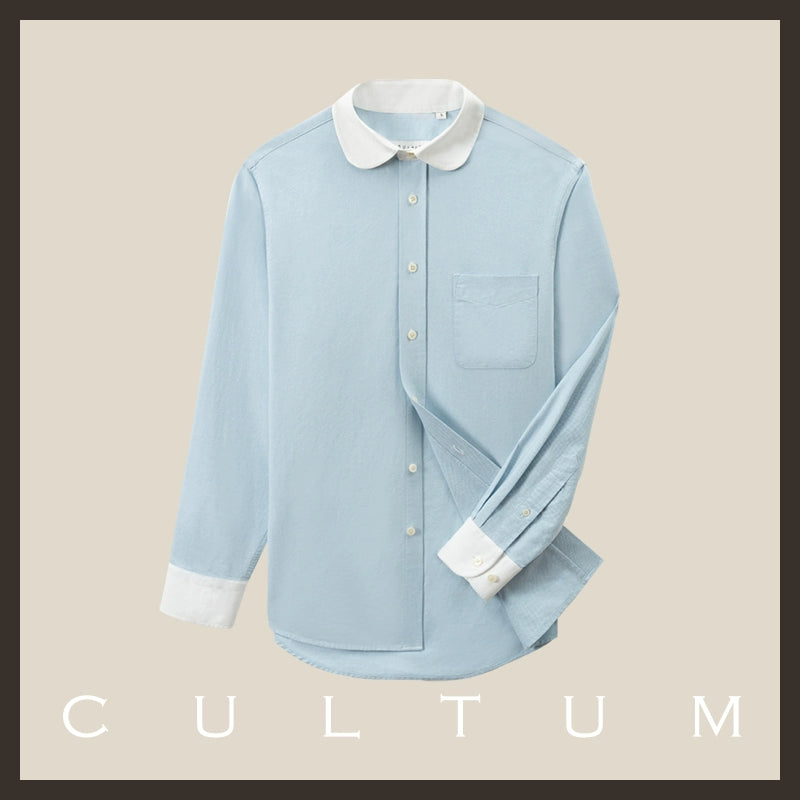 CULTUM Shirt Long Sleeve Casual Vintage