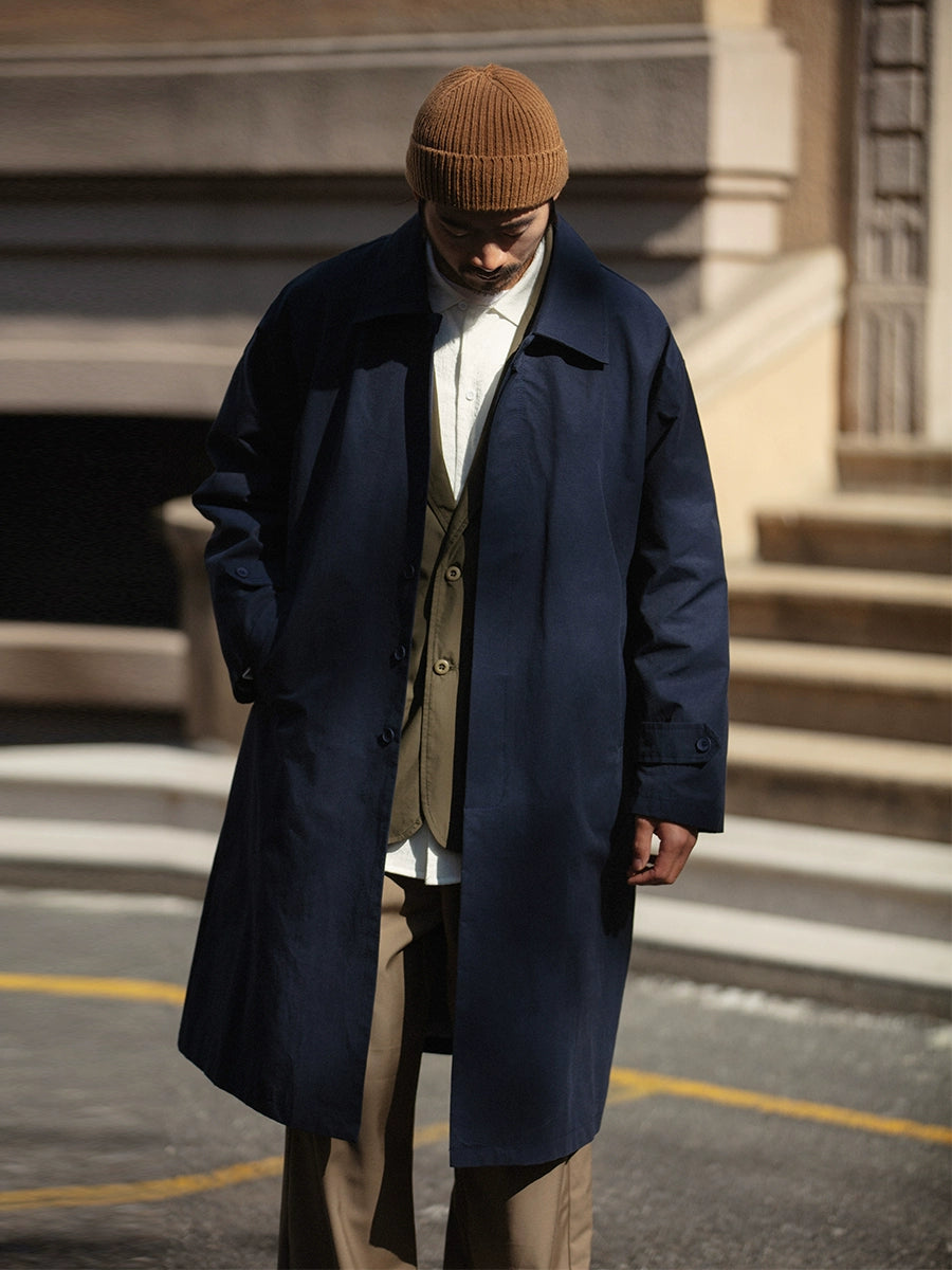 NOEARS Japanese Tooling Medium and Long Windproof Loose Jacket