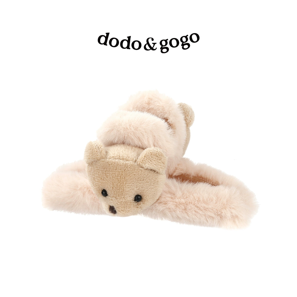 Dodogogo Cute Bear Fluffy Hair Scratching