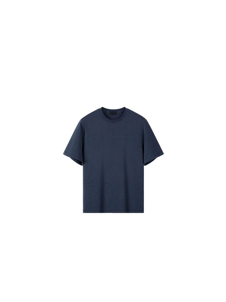 PLUS NO LOGO Cloud Velvet Single Stitch Tee