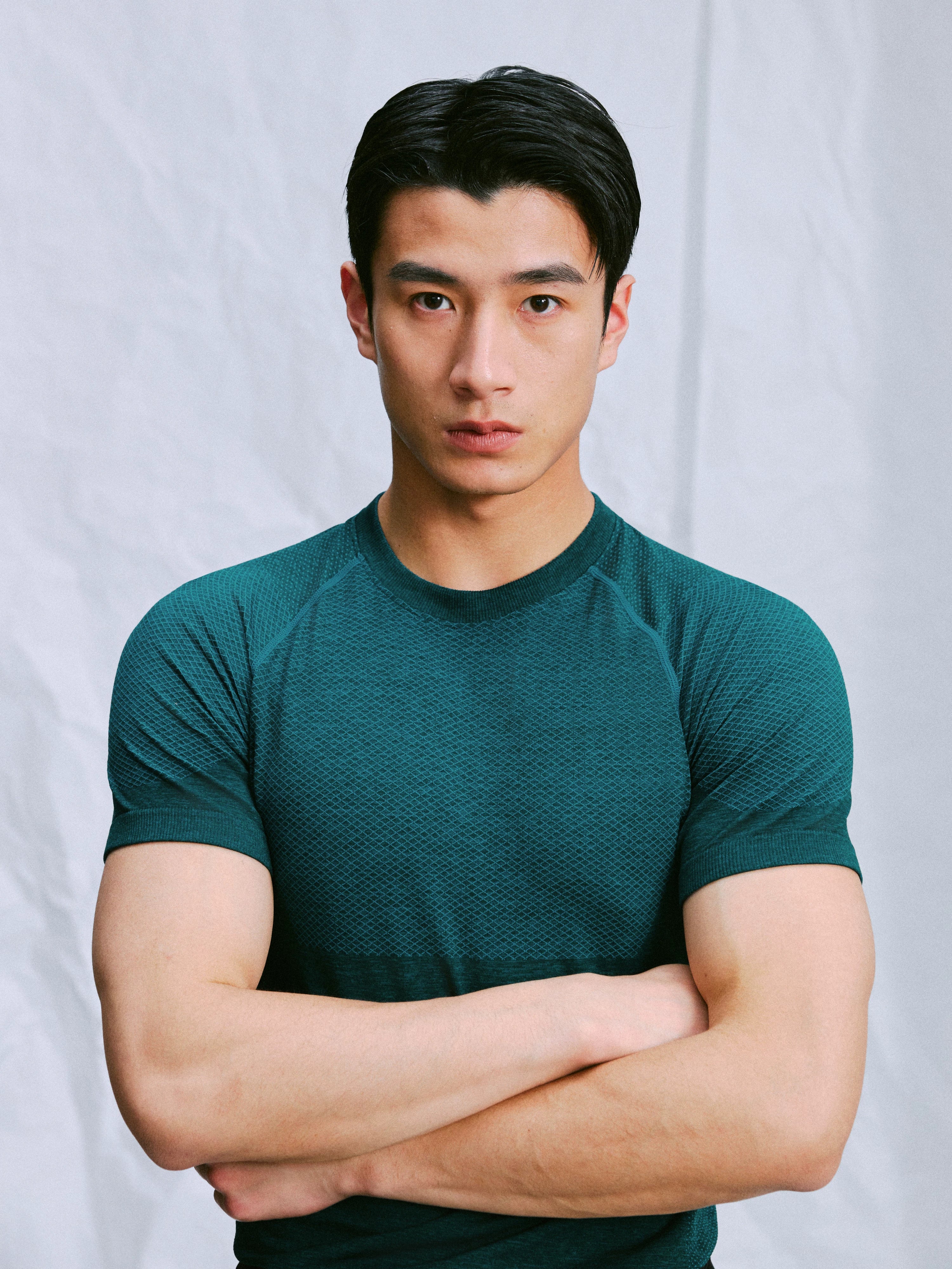 NO LOGO Moisture Absorption Quick Drying Breathable Sports Tee