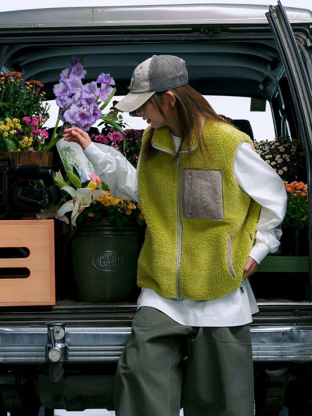 WHOOSIS Casual Embroidered Vest