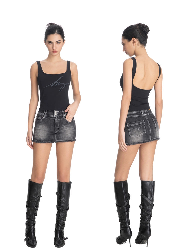 ABMY Halter Print Vest Sling