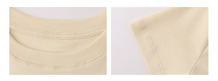 VOOE Fake Two Slim Mesh Tee