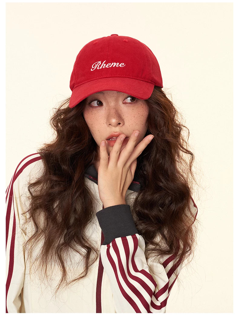 YORSOY Vintage Alphabet Embroidered Cap