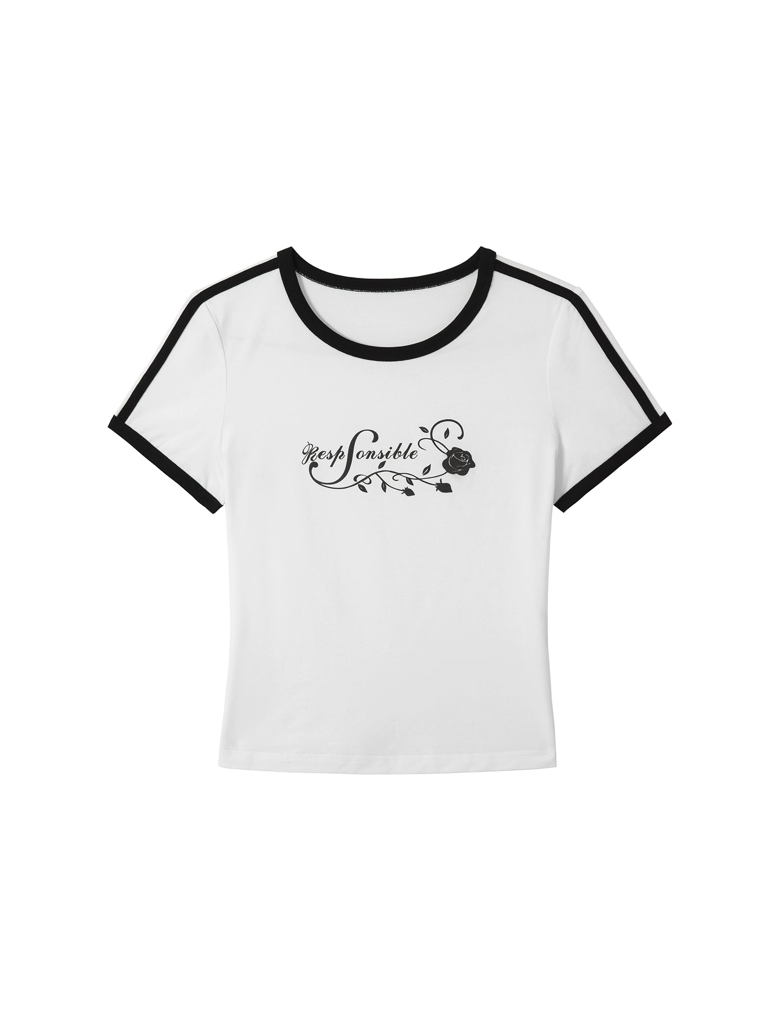 RPB BRAND Rose Simple and Versatile Tee