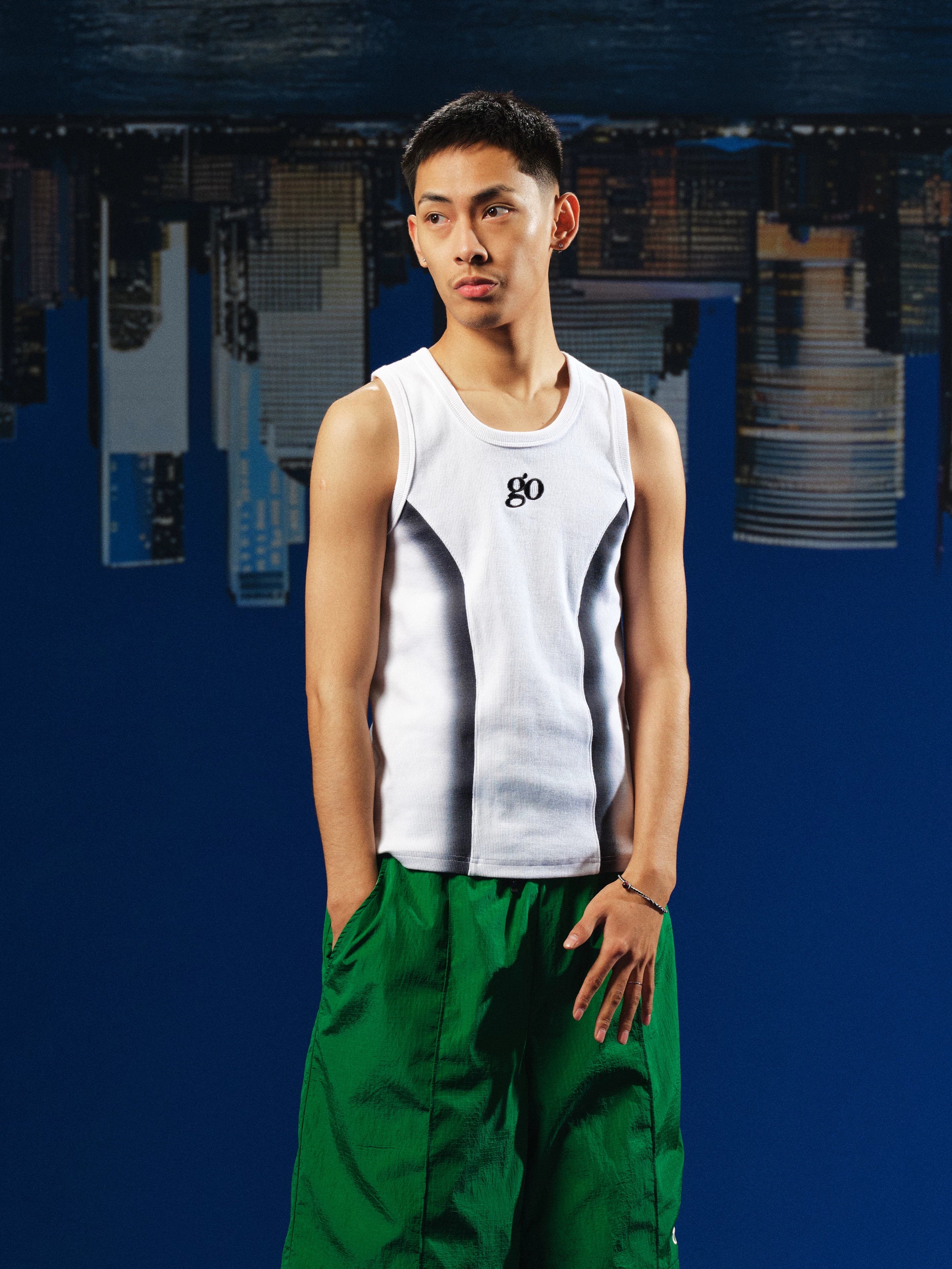 WebSurfGroup Gradient Thread Stretch Vest
