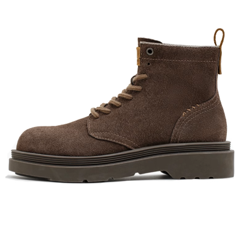 Maden Casual Retro Thicksole Medium and High Top Fur Martin Boots