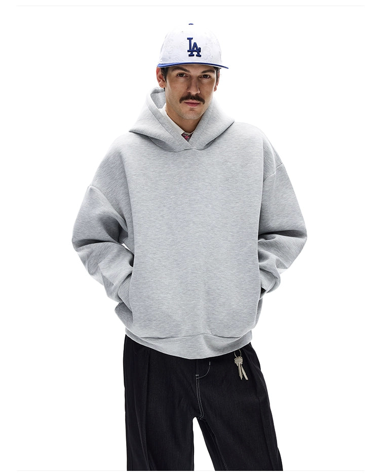 MADWITCH Simple Loose Casual Hooded Sweater
