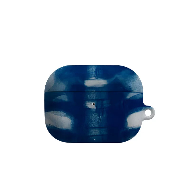 Pbcase Blue Skeleton Art Apple Earphone Case