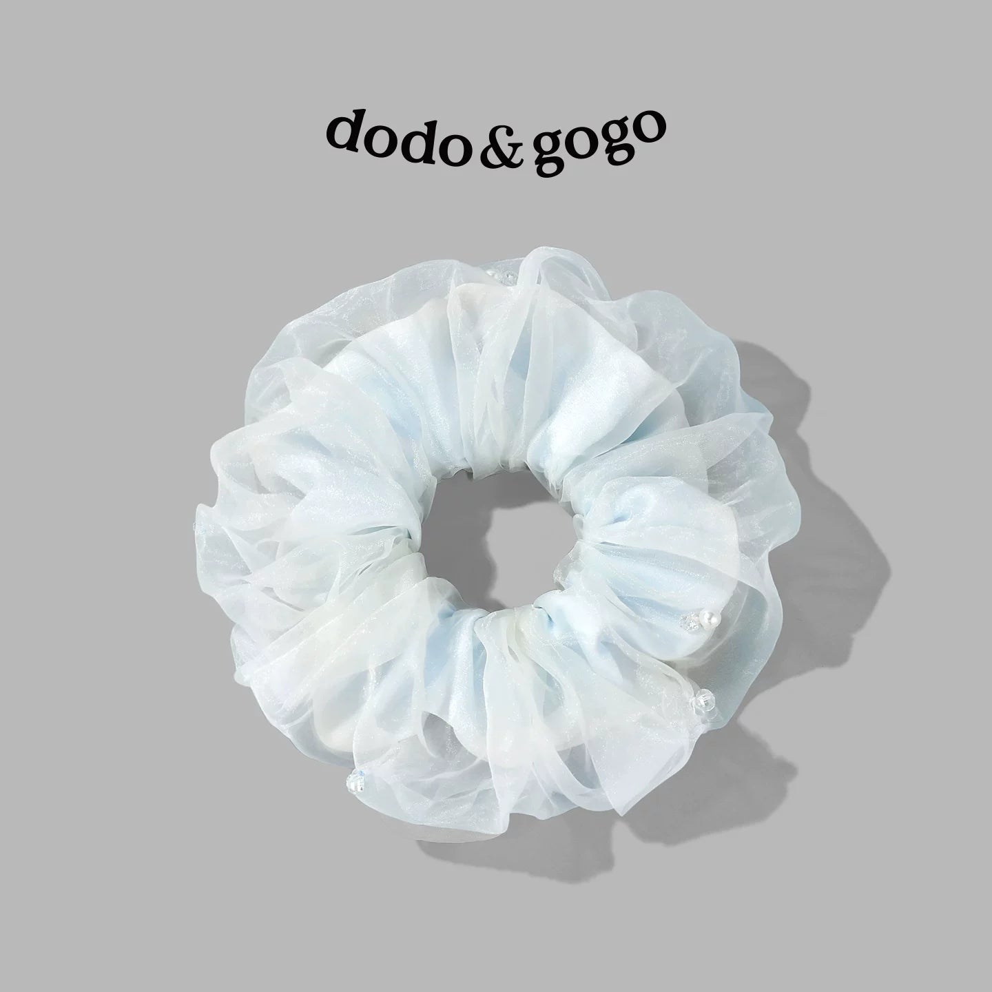 DODOGOGO Double Mesh Pearl Hair Band
