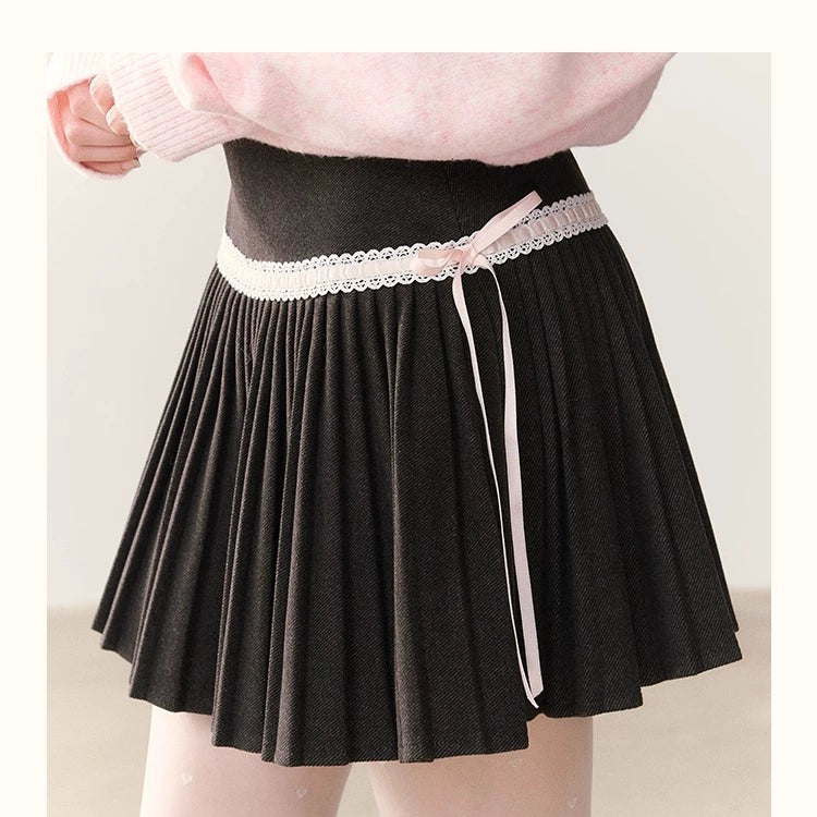 Umoumo Twisted Loose Lapel Color Buckle Cape Sweater