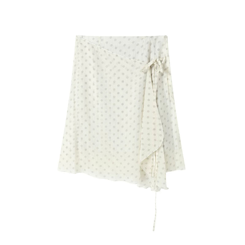 TGNS Strap Polka Dot Skirt