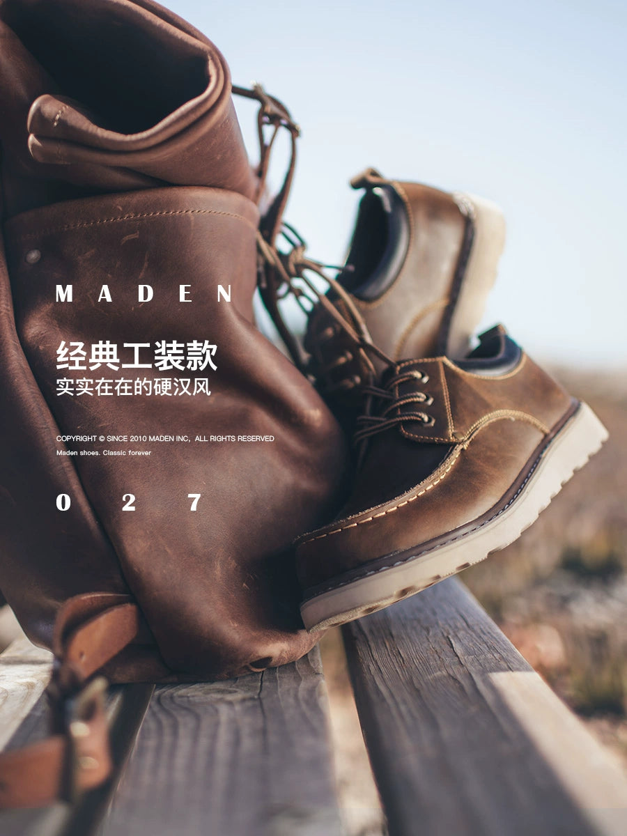 Maden Vintage Casual Leather Shoes