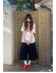 KANO Fresh Strawberry Digital Printing Casual Tee