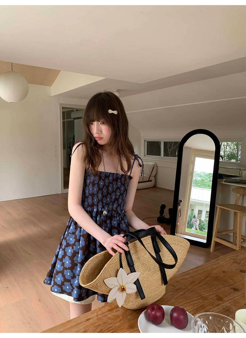 KANO Flower Print Tube Top Sling