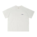 DESICCANT Embroidery LOGO Silhouette Loose Tee