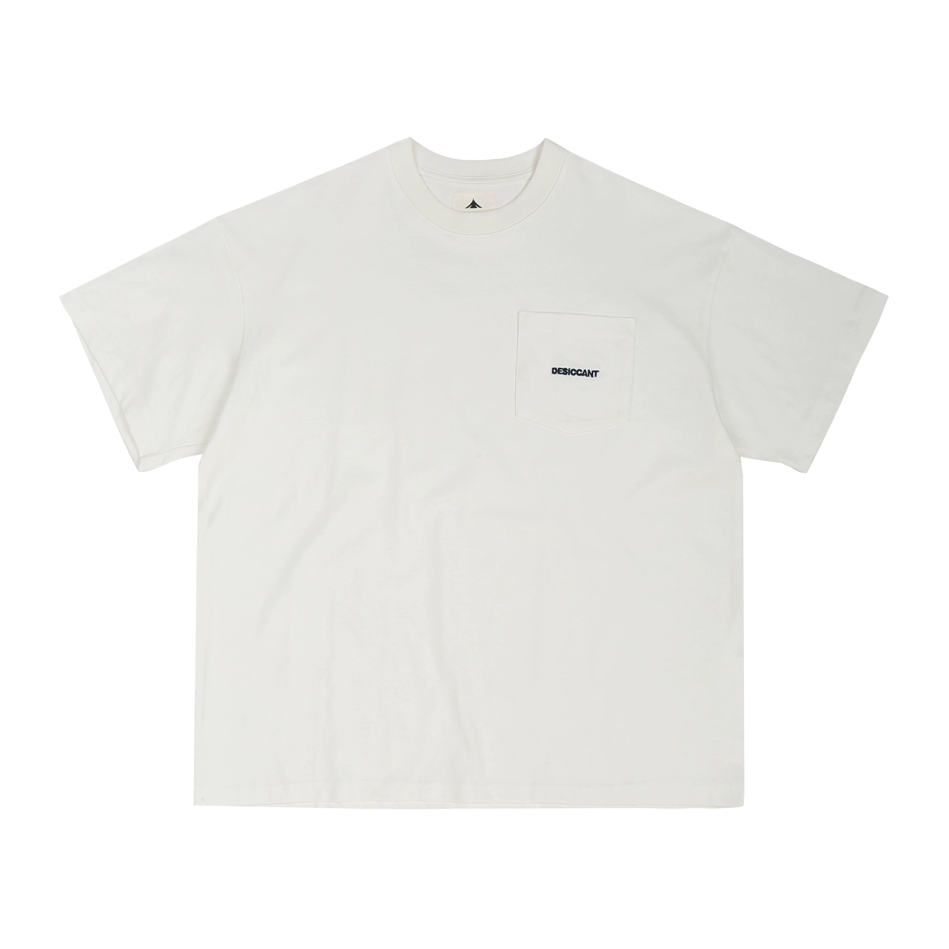 DESICCANT Embroidery LOGO Silhouette Loose Tee