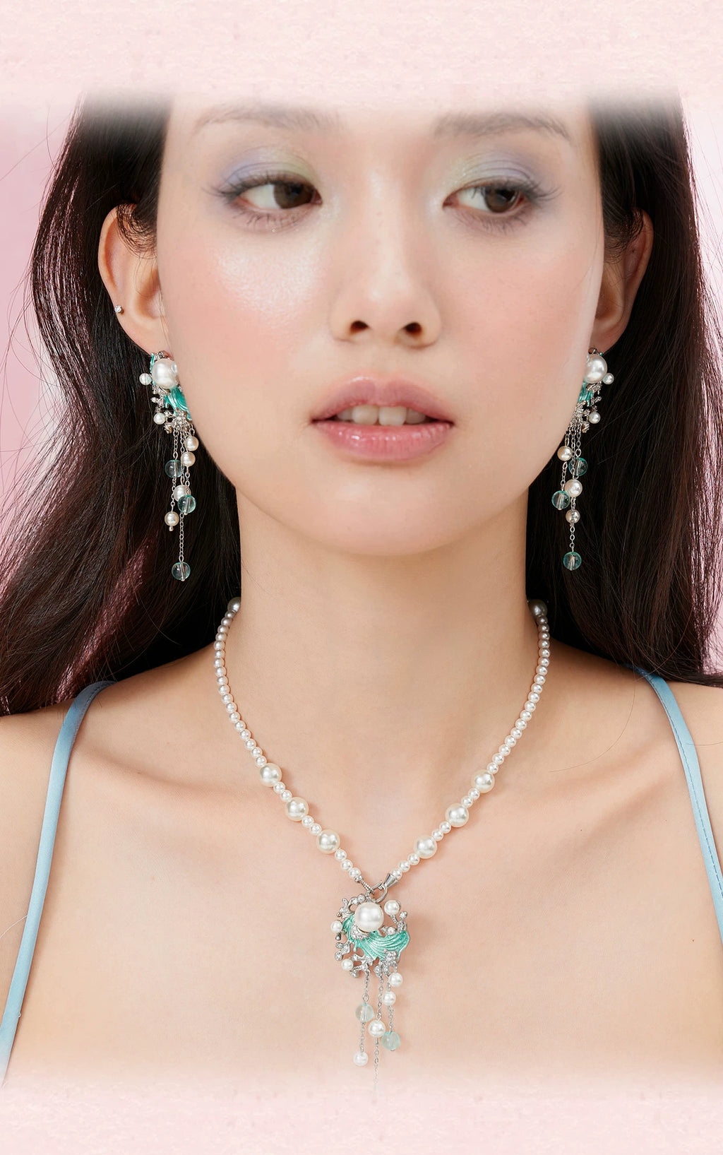 PP High-end Temperament Pearl Stud Earrings