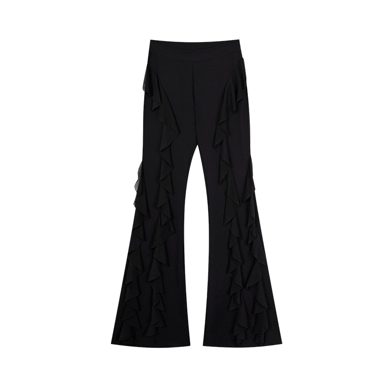 Zero Slim and Thin Design Niche Low-rise Pants