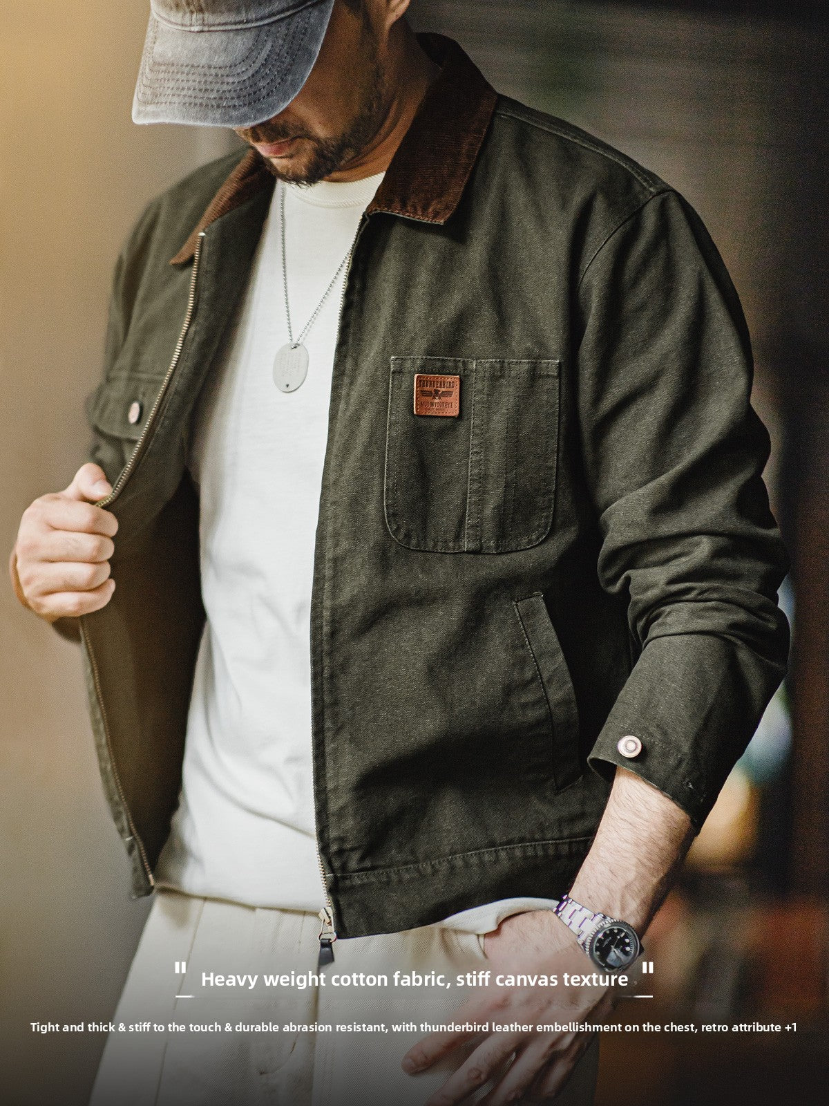 Madden Vintage Heavy Hunting Short Jacket