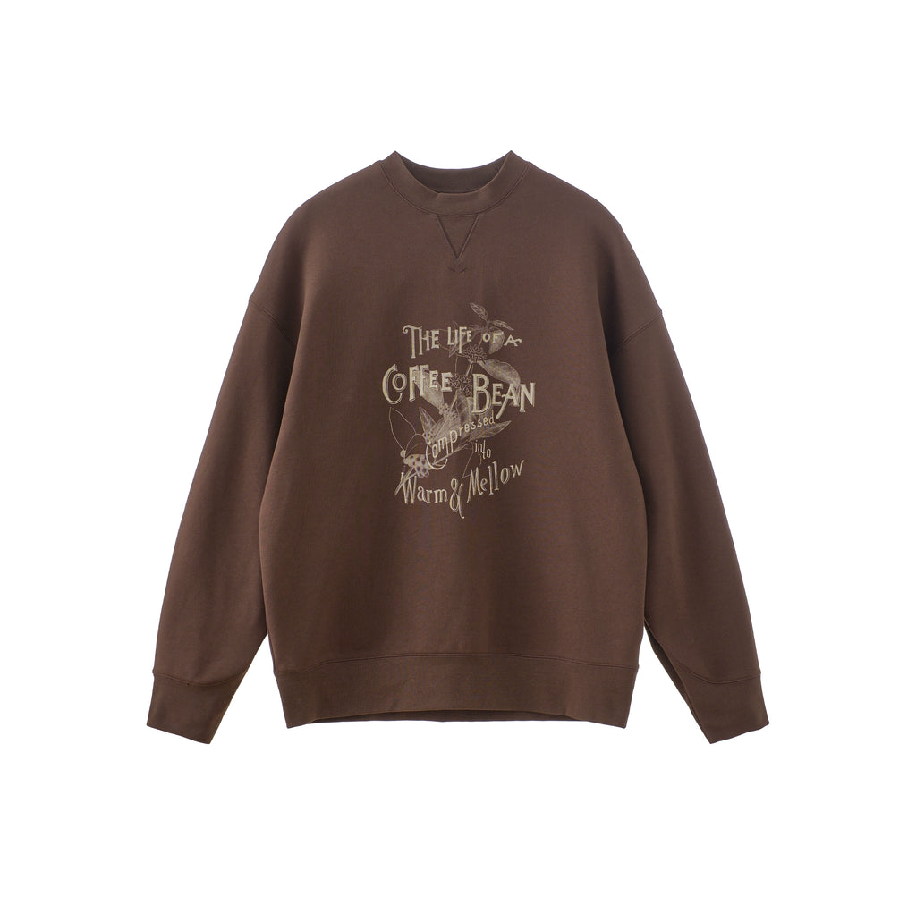 BUTTBILL Coffee heavy 100% Cotton 500g double-sided printed sweatshirt