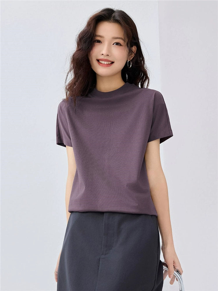 Giordano Cool Small Turtleneck Shoulder Tee