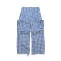 TWOMOONS Vintage Checked Camouflage Wide-leg Pants