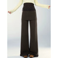 Wildberry Maillard Casual High Waist Wide Leg Culottes