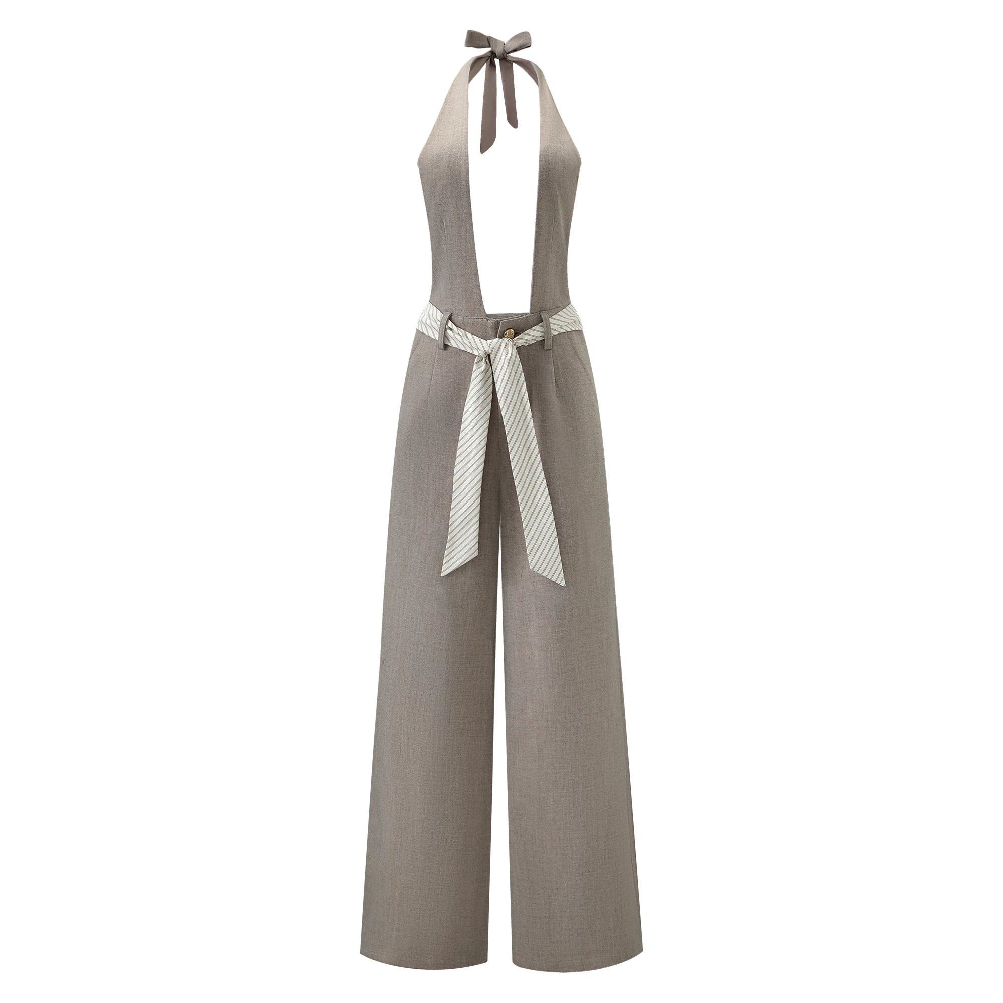 Barb Chill Wide Leg Overalls