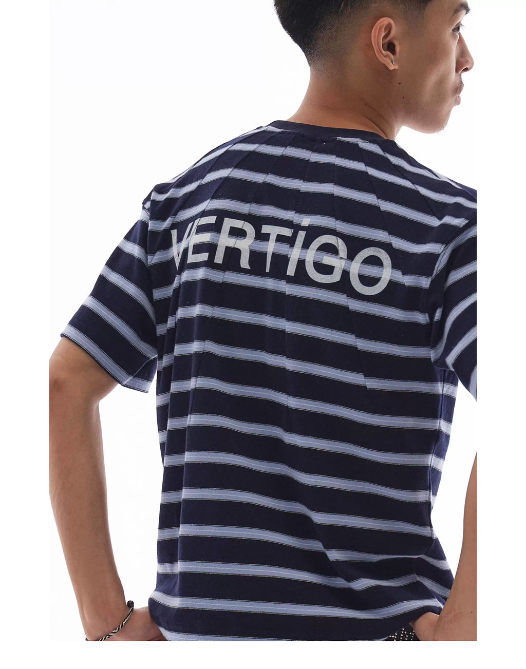 WebSurfGroup Striped Casual Loose Tee