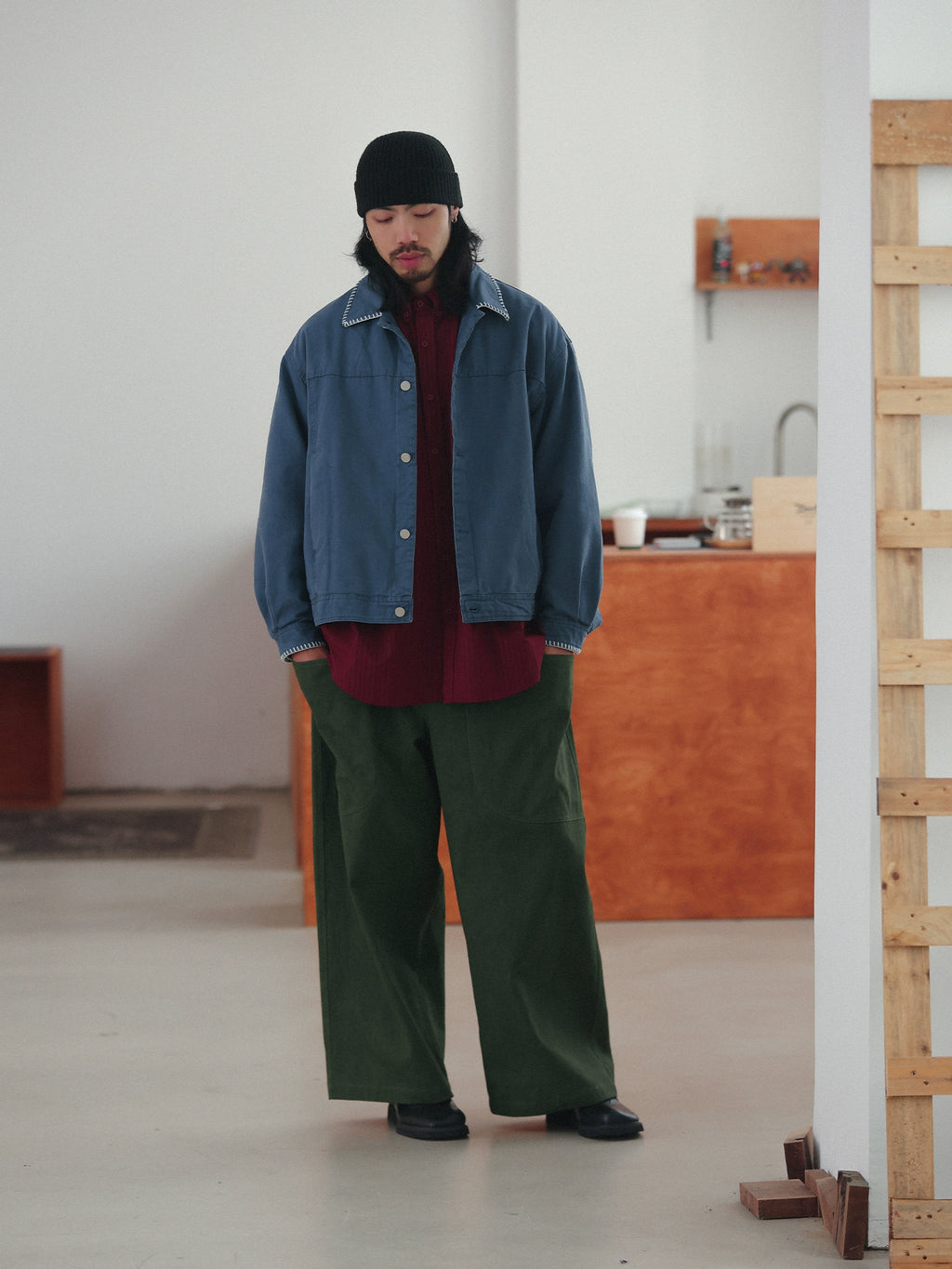NOEARS Loose Straight Slacks