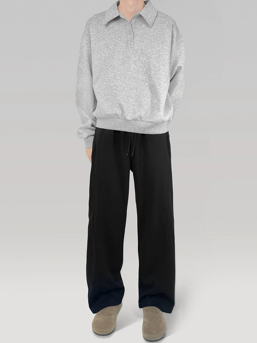 PLUS NO LOGO Deconstruction Scimitar Casual Trousers