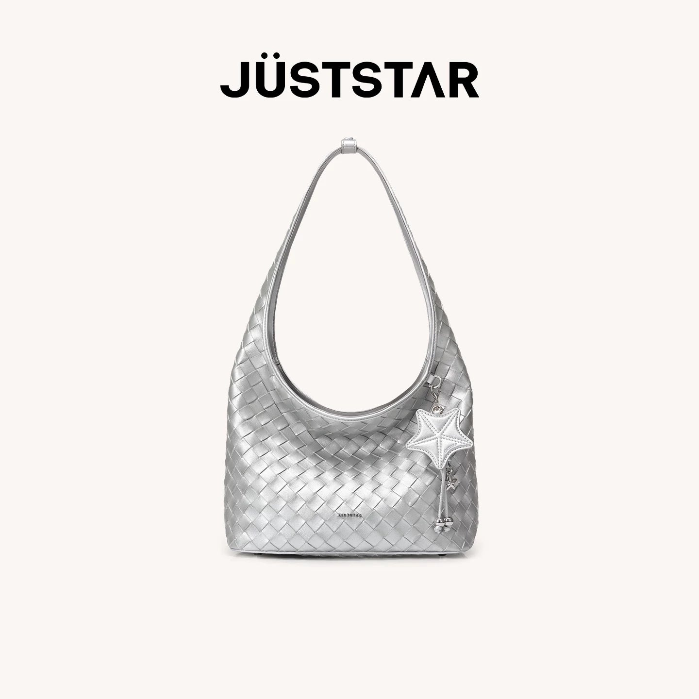 JUST STAR Large-capacity Lazy Vacation Woven Bag