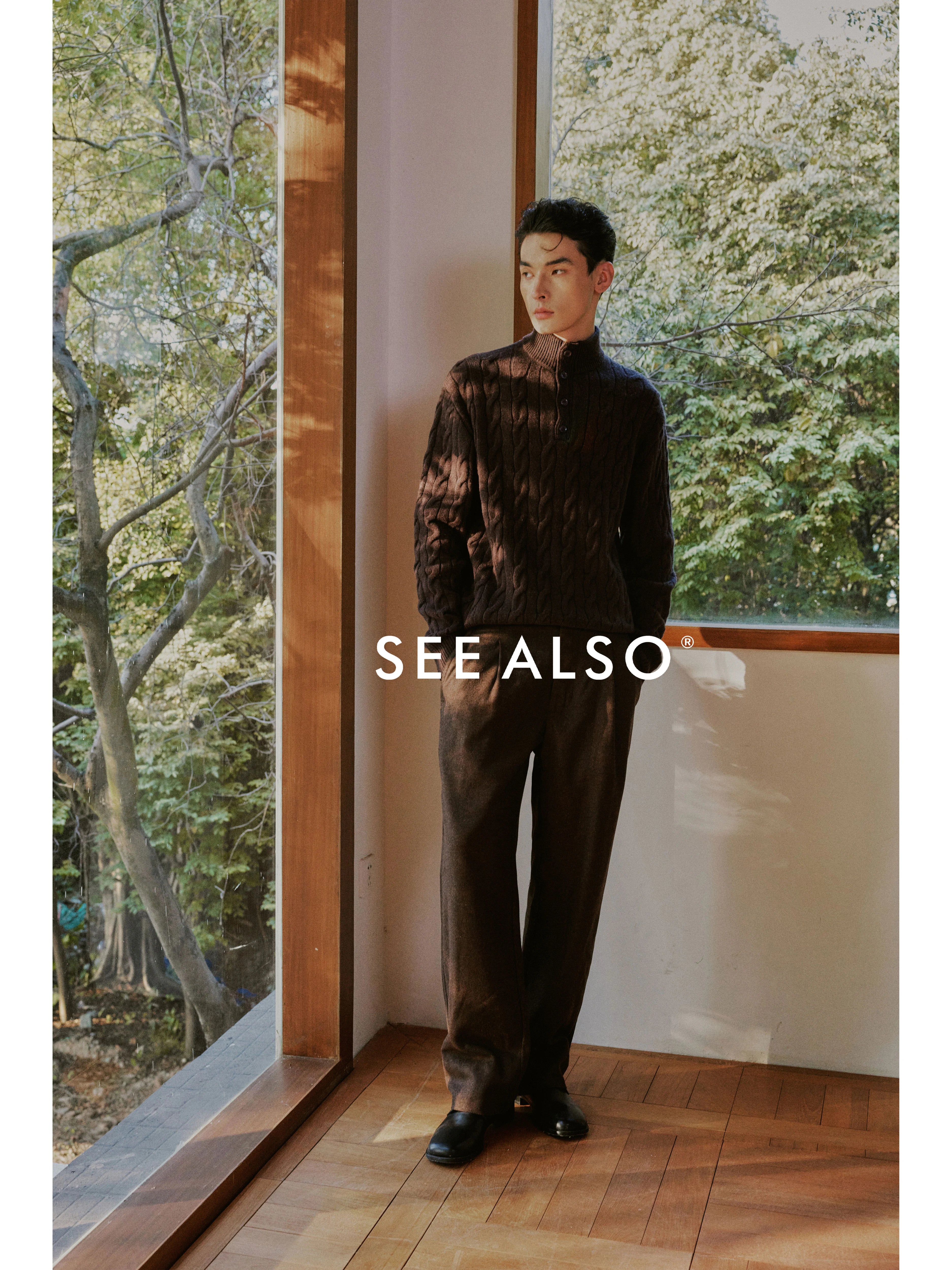 SEE ALSO Casual Twist Stand-up Neck Sweater