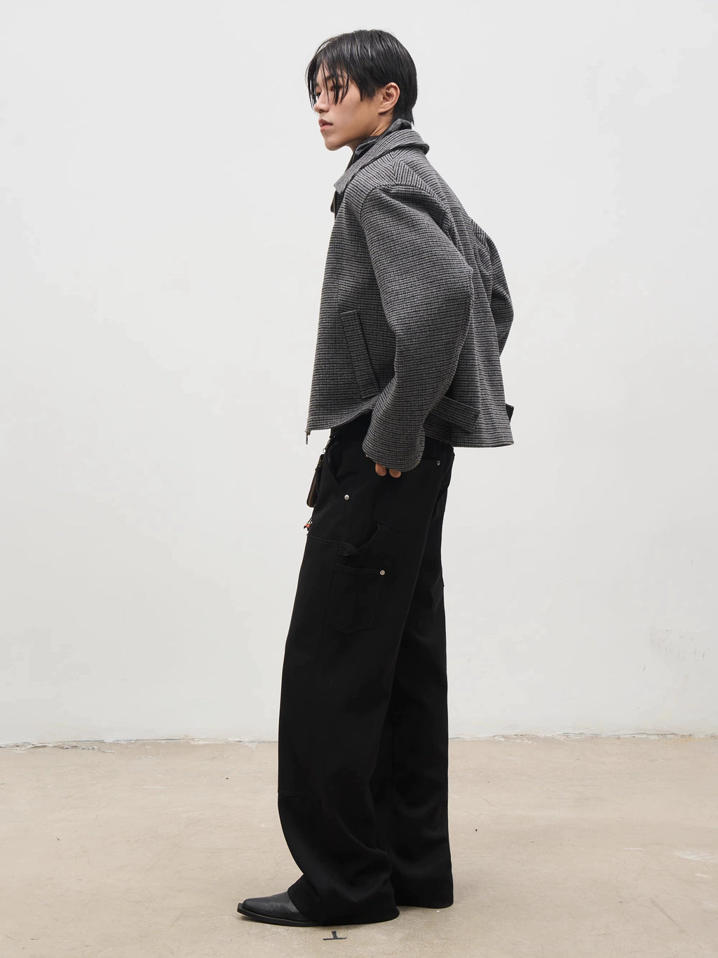 SOUTHFISH Loose Straight Abraded Trousers